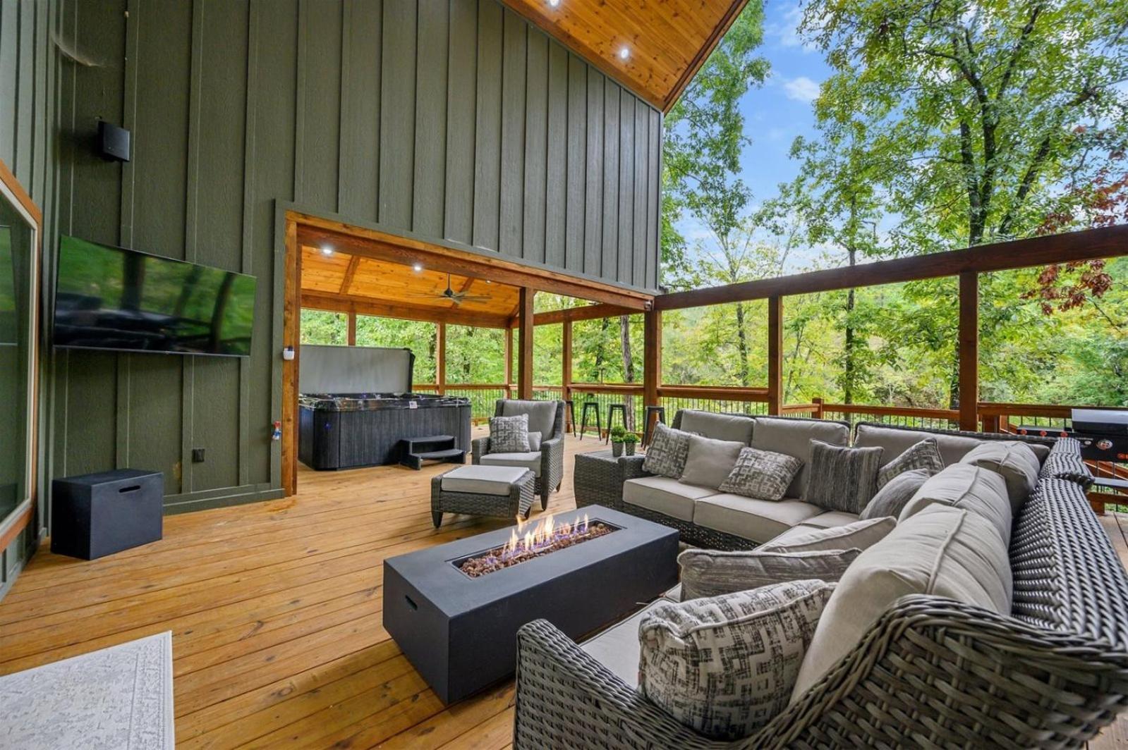 Villa Grand Marquee Stephens Gap Esterno foto